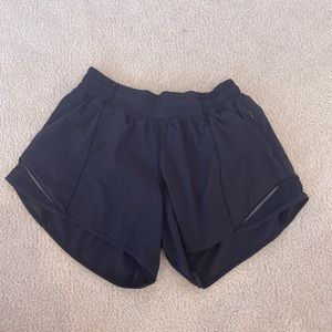Lululemon size 4 black shorts